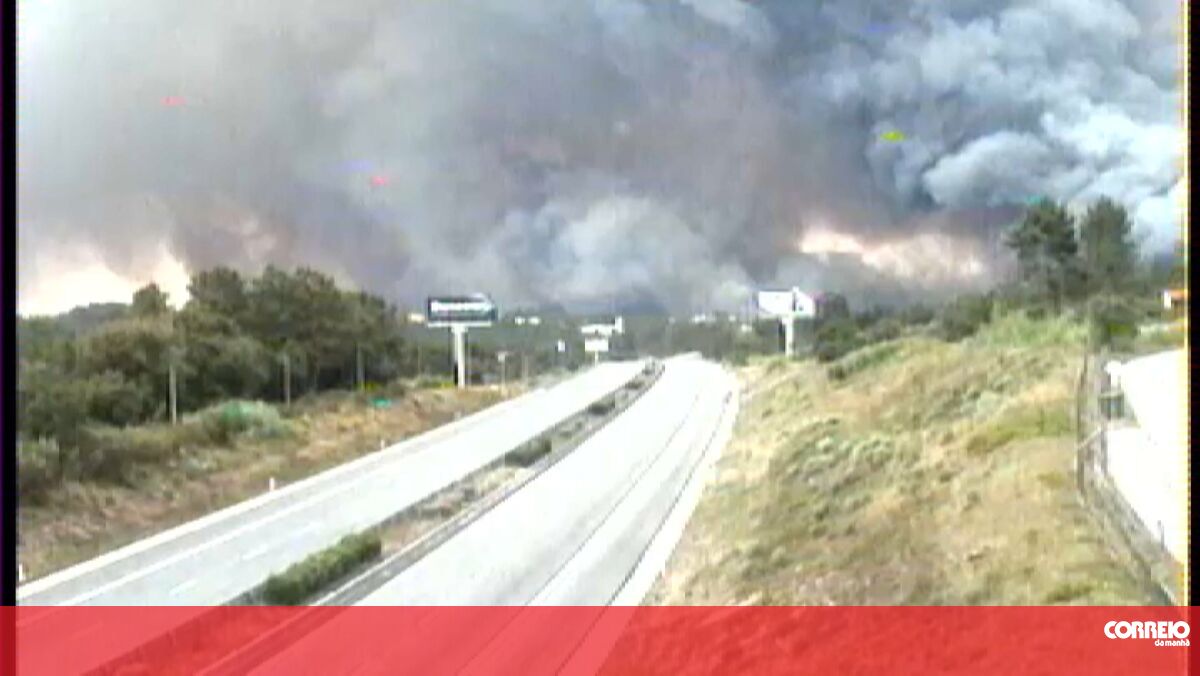 The A1 and A29 have reopened after being interrupted by fire in Estarreja and Albergaria a Velha.