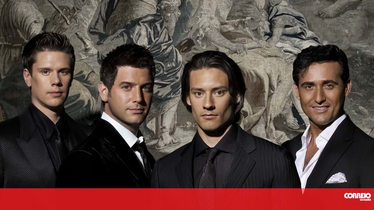 Il Divo regressam a Portugal sete meses depois da morte do mais