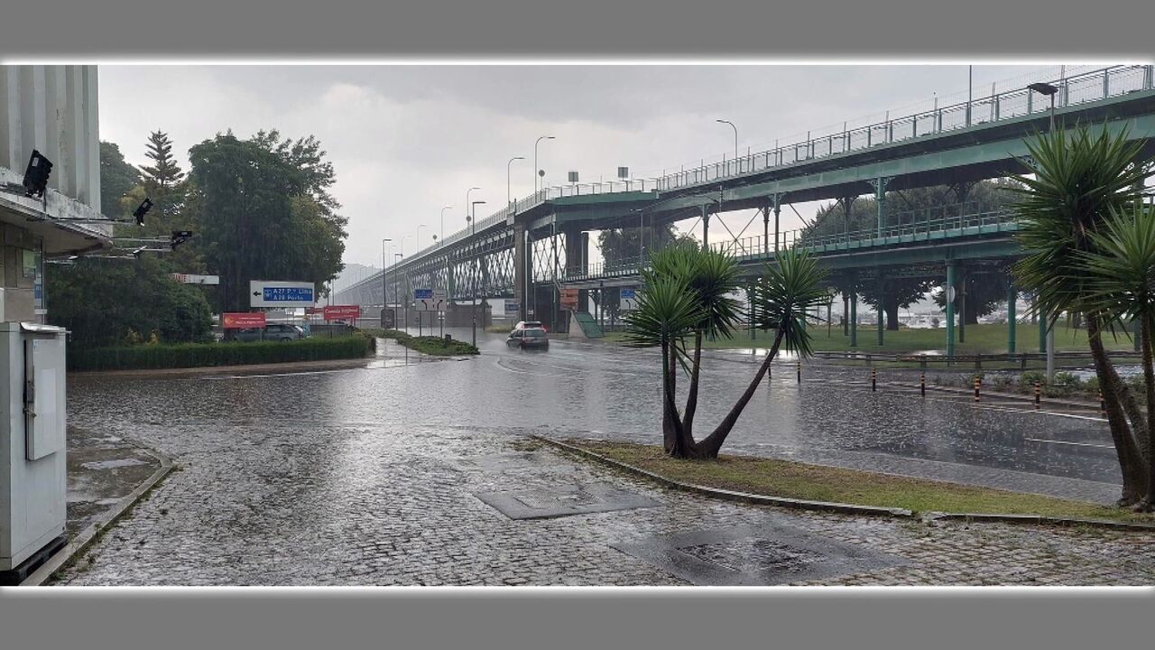 Mau tempo: inundações e cortes na circulação rodoviária em Viana do Castelo, Inundações