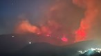 Quatro grandes incêndios continuam ativos com mais de mil operacionais destacados