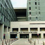Homem vítima de queda foi transportado para o Hospital de Vila Franca de Xira