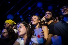 Público no concerto de Fontaines D.C.