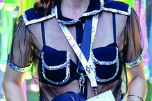 A atriz Inês Herédia  