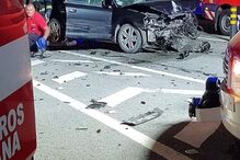 Acidente, colisão, Arrifana, Santa Maria da Feira