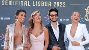 'Prémios Emmy': Desfile de beldades no Castelo de São Jorge
