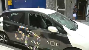 Pelo menos quatro carros vandalizados no Porto