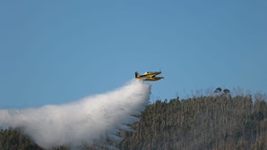 Mais de 200 bombeiros e 11 meios aéreos combatem grande incêndio em Figueiró dos Vinhos