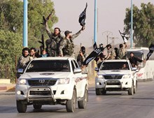 Extremistas em Raqqa, Síria