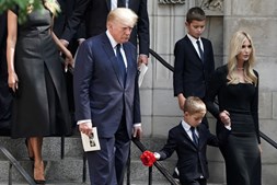 Funeral de Ivana Trump decorreu esta quarta-feira, em Nova Iorque