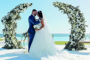 Jesé Rodríguez e Aurah Ruiz casaram nas Canárias em frente a 200 convidados