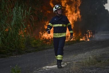Incêndio em Leiria