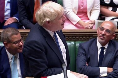 "Hasta la vista, baby": Boris Johnson despede-se do parlamento com boa disposição