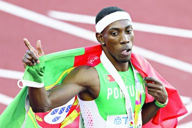 Pablo Pichardo, medalha de ouro, campeão do mundo