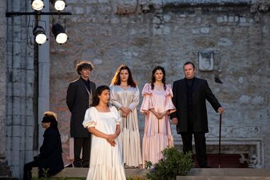 teatro, ruinas do carmo
