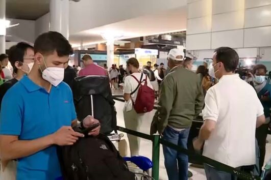 Caos no aeroporto 