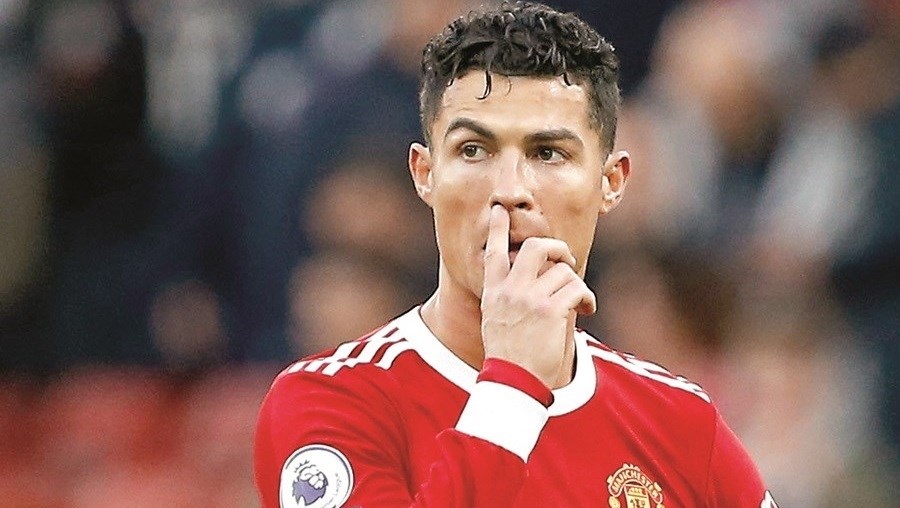 Cristiano  Ronaldo está descontente  no Manchester United