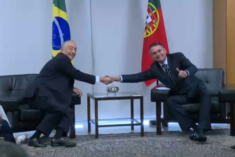 Jair Bolsonaro, Marcelo Rebelo de Sousa, Brasília