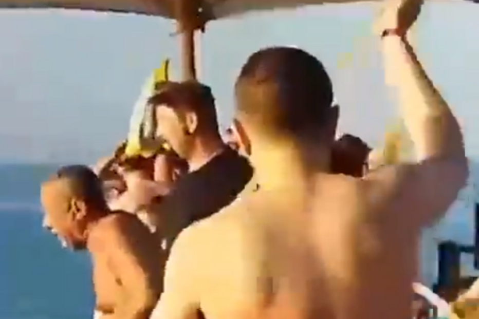 ataque, tubarão, egito, resort