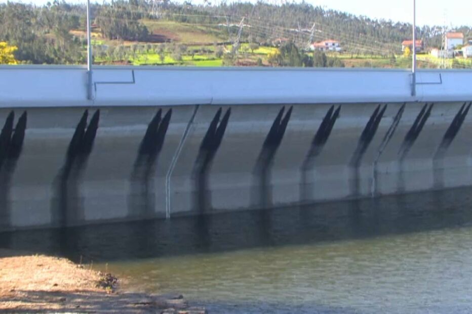 Santiago do Cacém, Portugal, Barragem de Campilhas, ambiente, água, seca