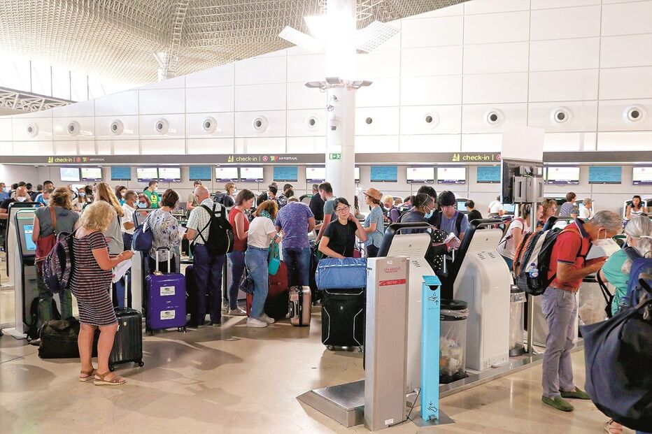 Aeroporto Lisboa, filas, Humberto Delgado