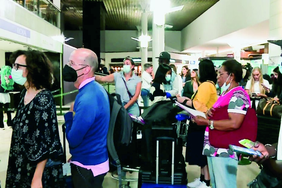 Filas, Aeroporto Humberto Delgado, Lisboa