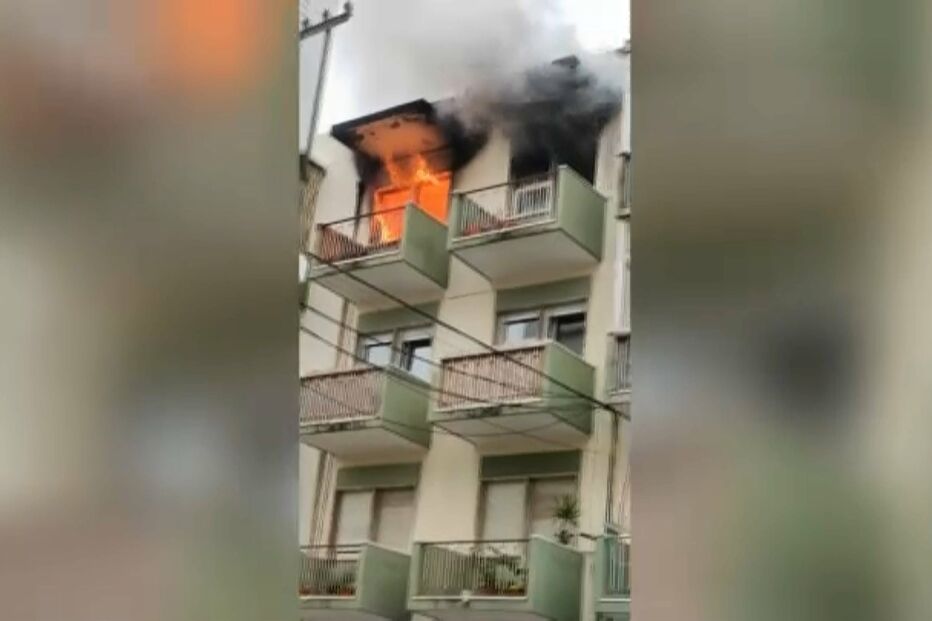 Vela acesa causa explosão de gás em Oeiras