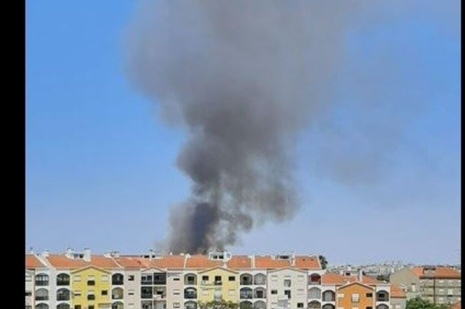 Incêndio, Seixal, fogo	