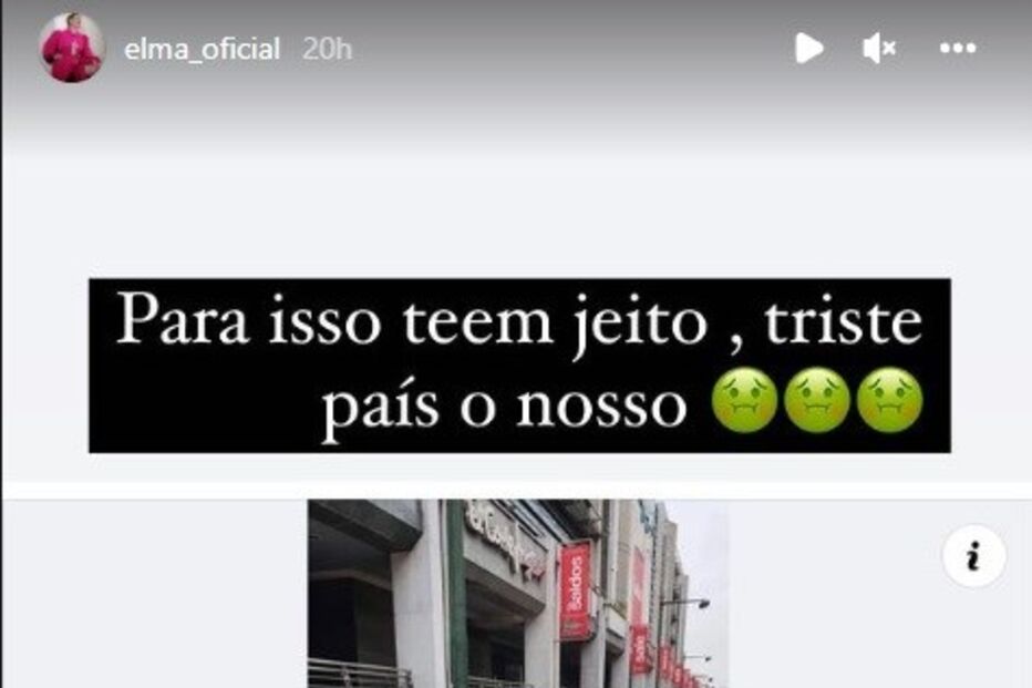 Elma Aveiro criticou a EMEL