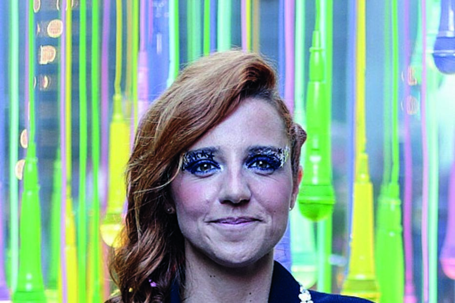 A atriz Inês Herédia  