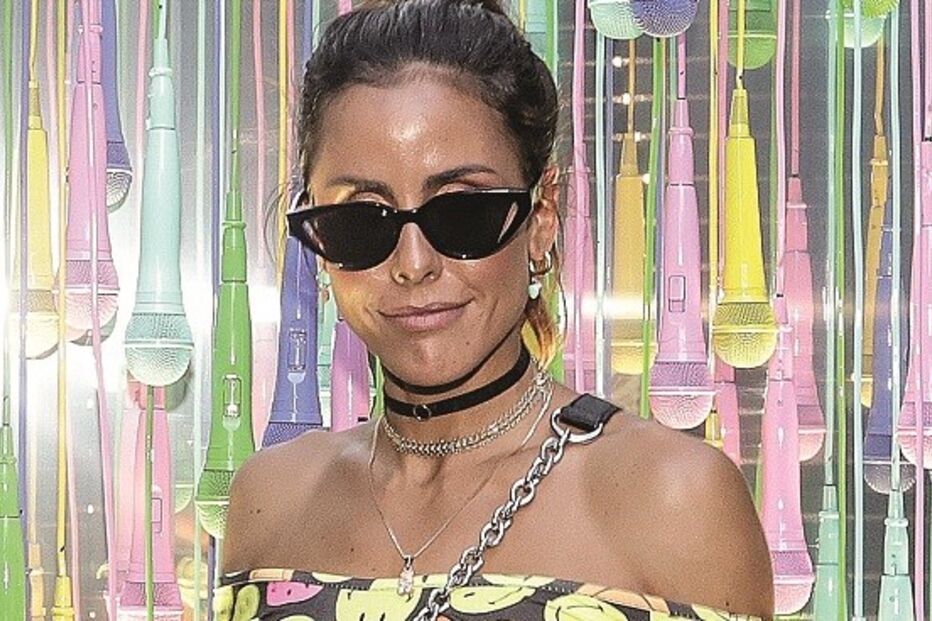 A apresentadora Carolina Patrocínio 