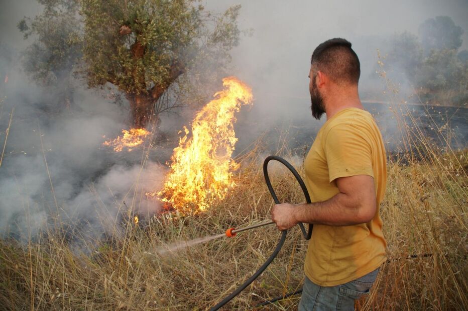 Combate às chamas em Ourém