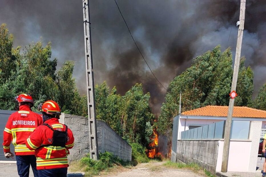 incendio, santa maria da feira