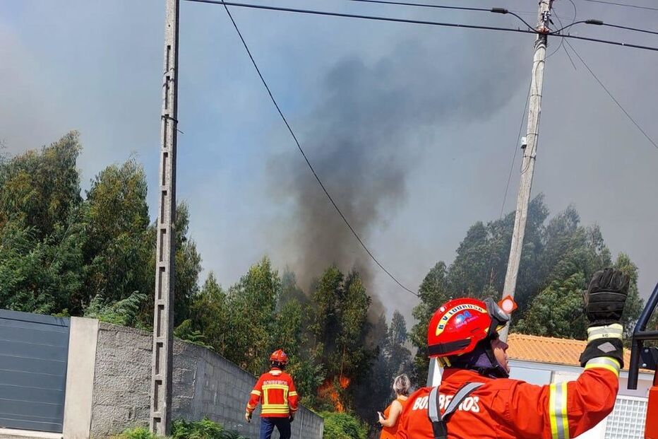 incendio, santa maria da feira