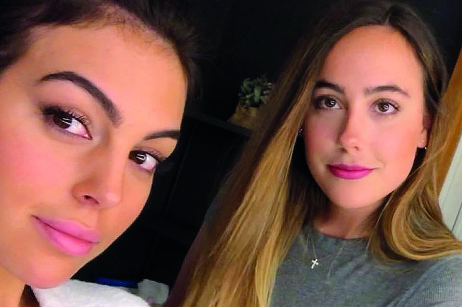 Georgina e Ivana são irmãs muito cúmplices