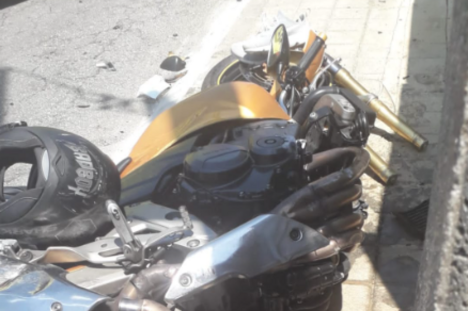 Homem morre em despiste de mota