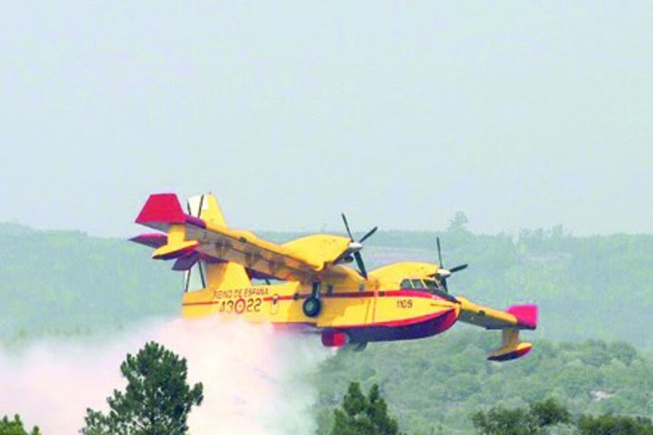 fogo, incêndio, canadair