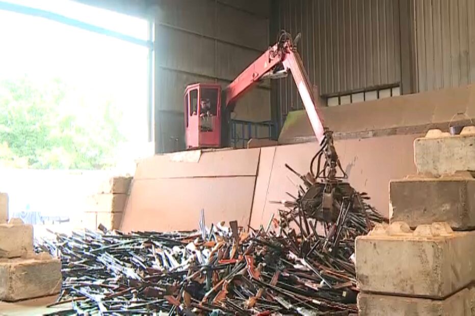 PSP destrói 12 mil armas usadas em crimes ou entregues de forma voluntária