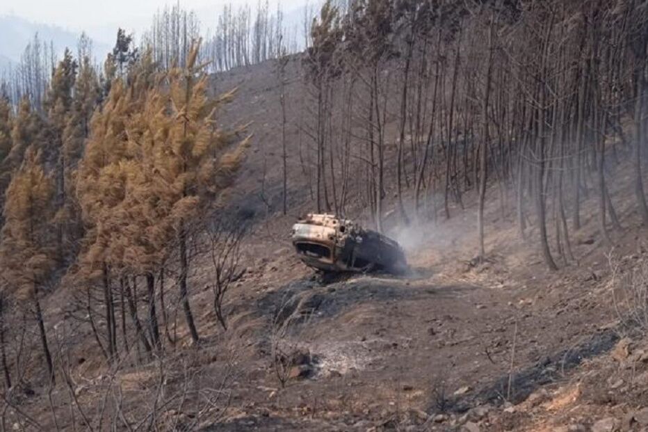 Casal de idosos morre a fugir de incêndio de Murça em queda de carro numa ravina