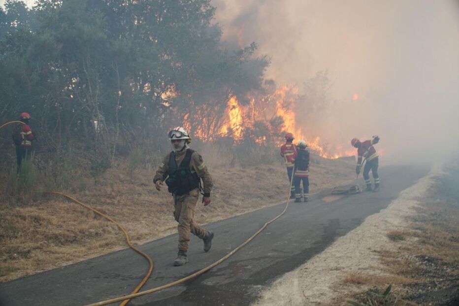 Incêndio na Guarda