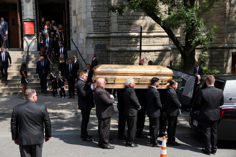 Funeral de Ivana Trump decorreu esta quarta-feira, em Nova Iorque