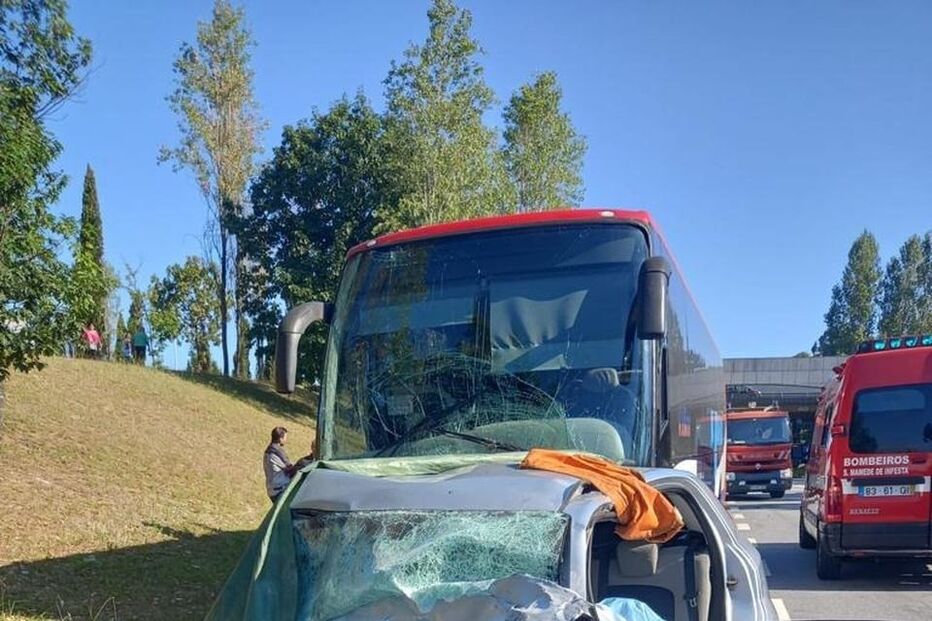 acidente, moreira da maia, morte