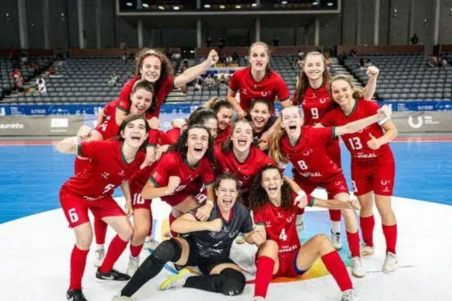 Seleção portuguesa de futsal feminino campeã