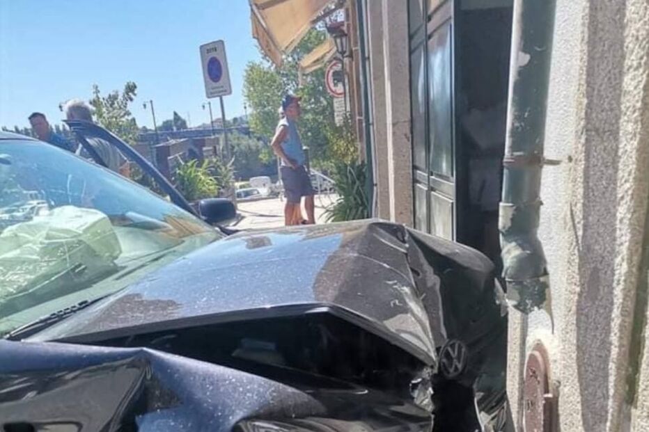 acidente, colisão, feridos, Ponte de Lima