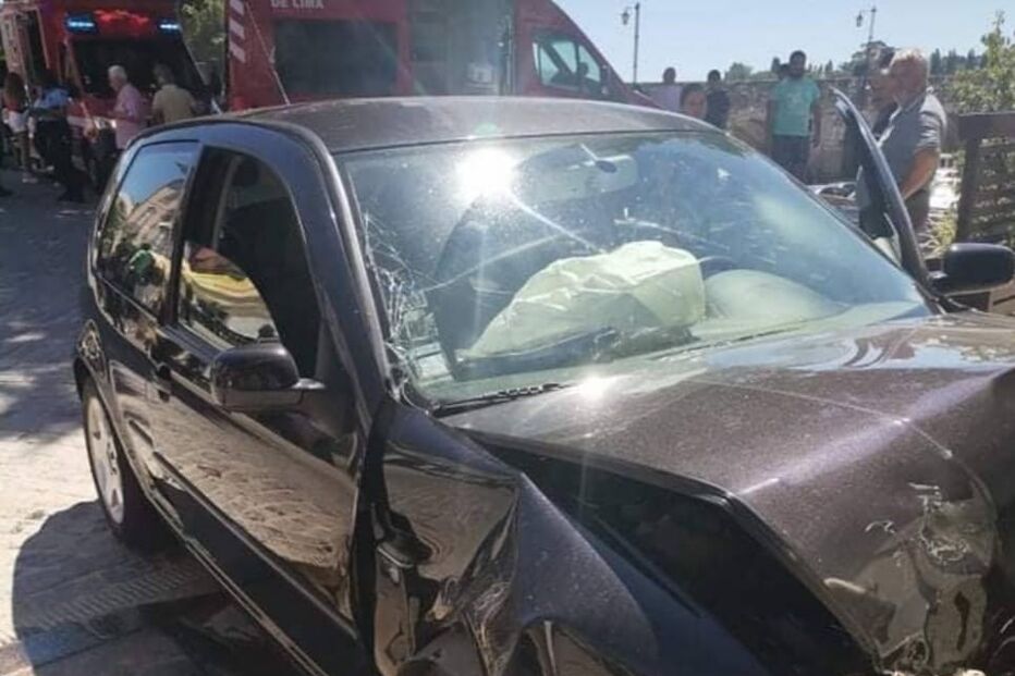 acidente, colisão, feridos, Ponte de Lima