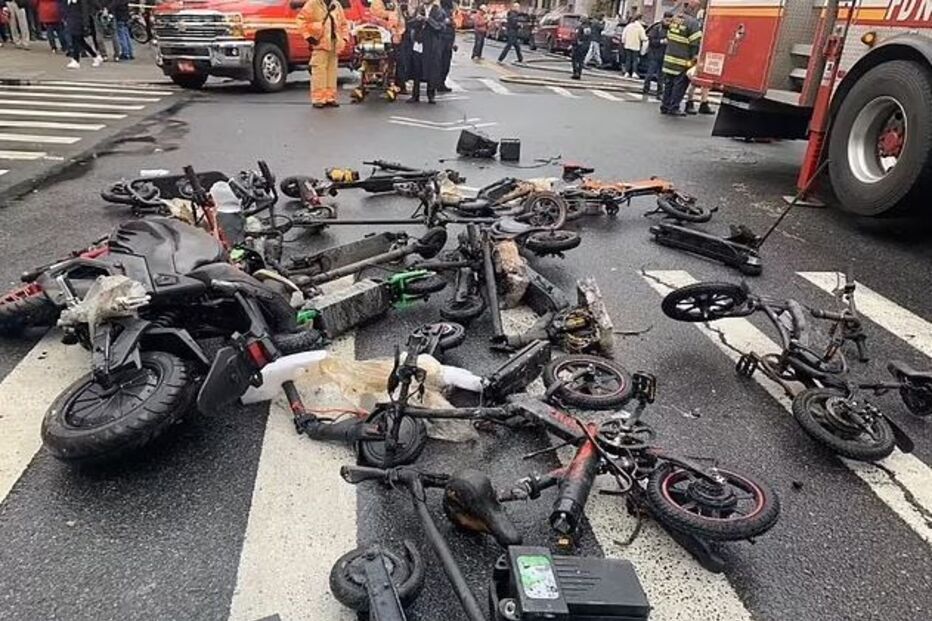 Bicicletas em chamas