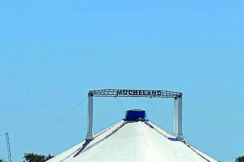 Palco Moche está quase pronto