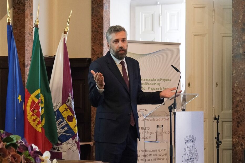 Pedro Nuno Santos, ministro das Infraestruturas e Habitação 