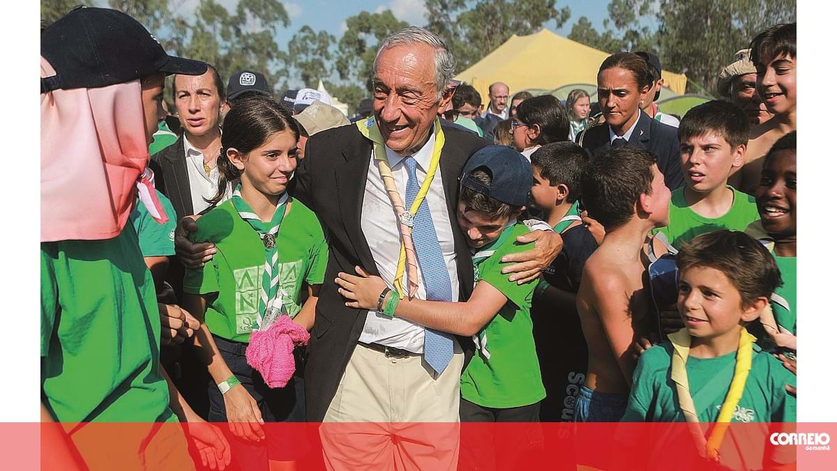 Marcelo appreciates the scouts at the National Camp