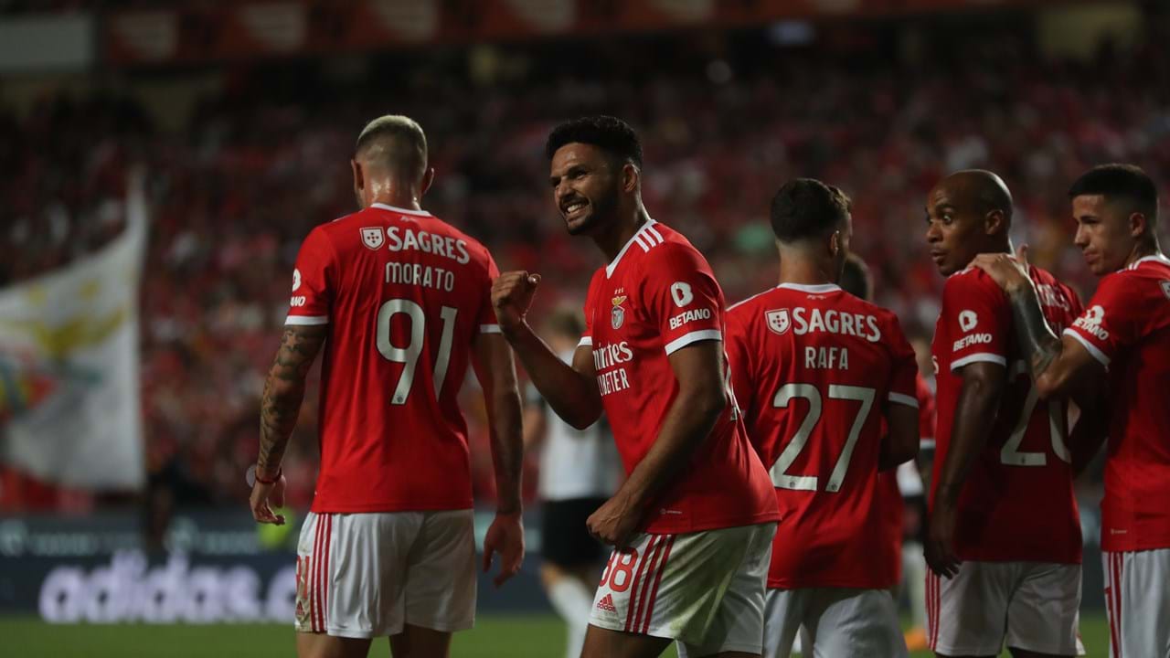 Jogo em Direto Benfica Midtjylland Champions - SL Benfica