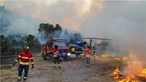 Imagens mostram danos em helicóptero acidentado durante combate às chamas na Covilhã